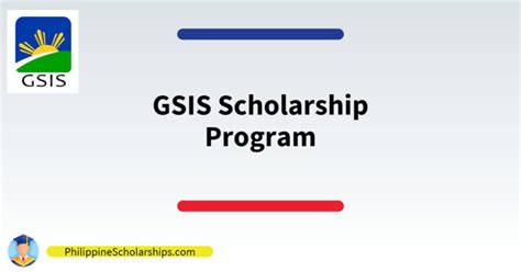 How to Apply to GSIS Scholarship Program (GSP) AY .
